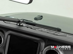 Jeep Wrangler JL Phone Mount - Dash Rail - w/ 8in Extension Arm